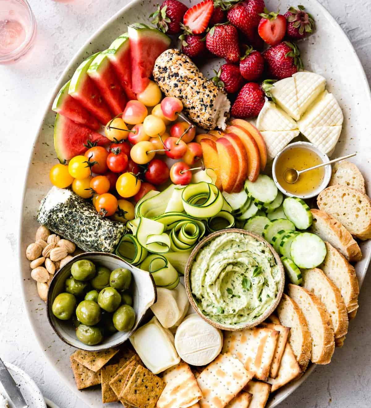 20-Minute Vibrant Summer Cheese Board