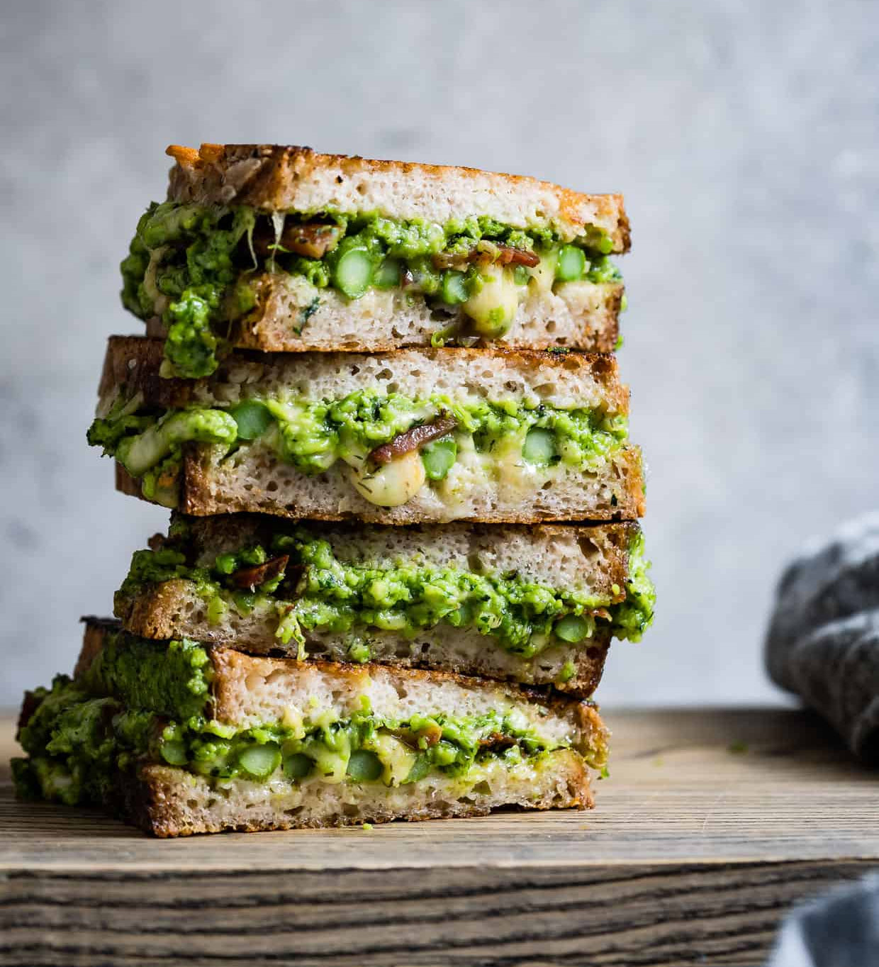 Pancetta & Spring Green Grilled Cheese