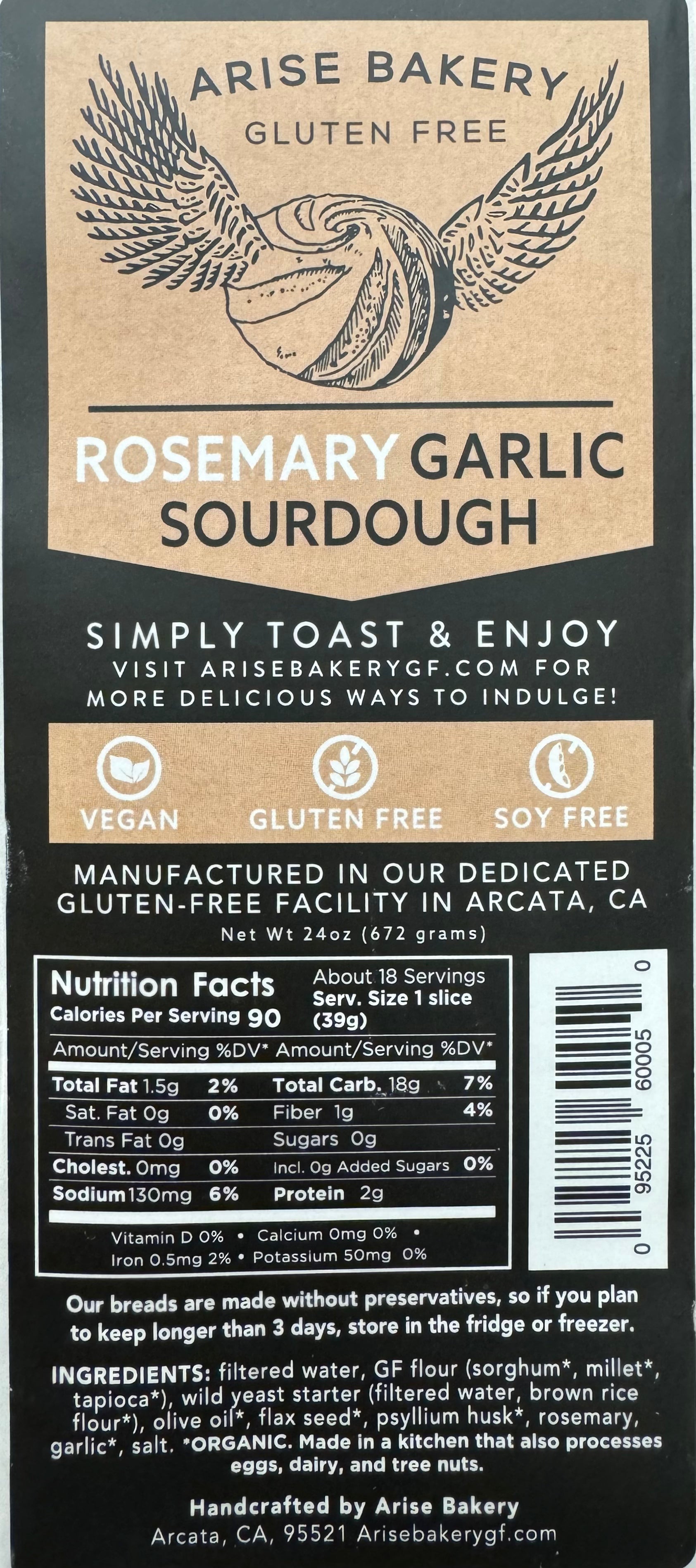 Rosemary Garlic Sourdough