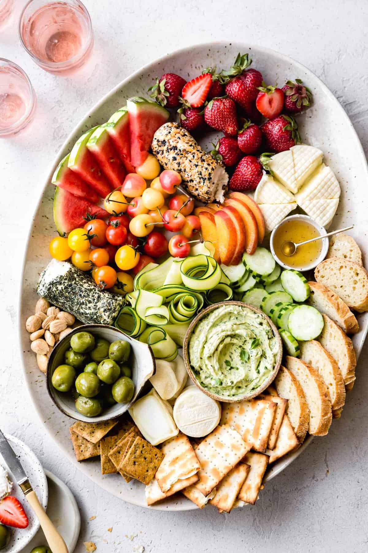 20-Minute Vibrant Summer Cheese Board