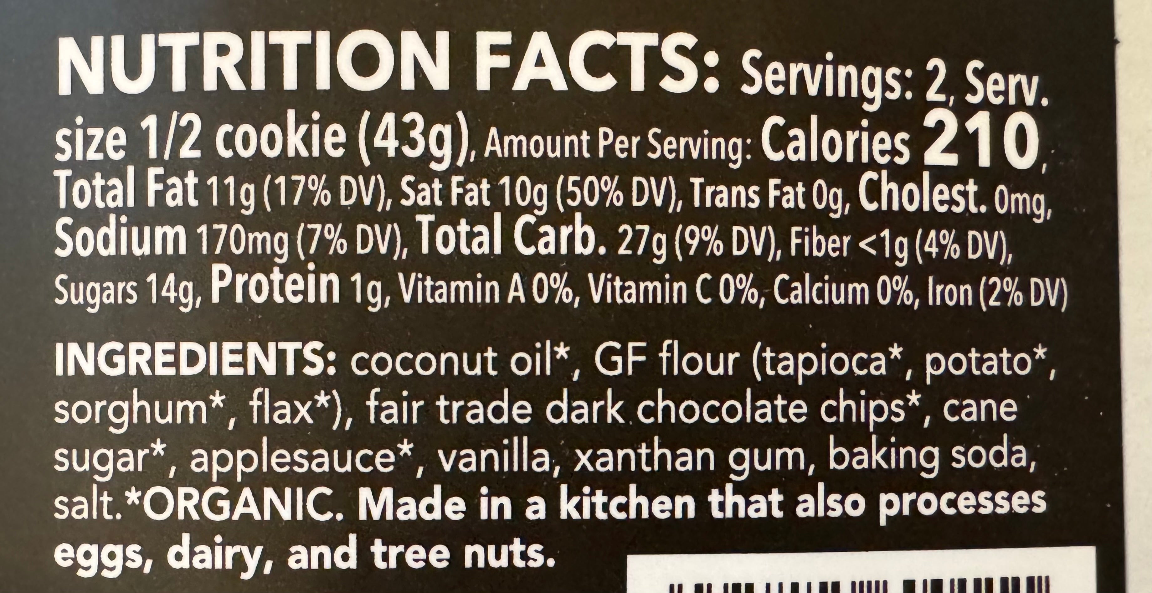 Chocolate Chips Cookies 2 pack